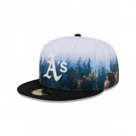 Gorra 59Fifty Oakland Athletics MLB Photoreal Black