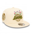 Gorra 9Fifty Los Angeles Lakers NBA Flower Icon Light Beige