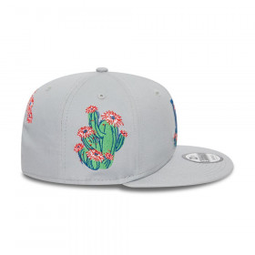 Gorra Los Angeles Dodgers MLB 9Fifty Flower Graphic Grey