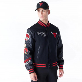 Chaquetas  Chicago Bulls NBA Wordmark Black