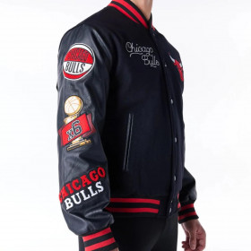 Chaquetas  Chicago Bulls NBA Wordmark Black