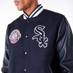 Chaquetas  Chicago White Sox MLB Patches Black