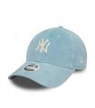 Gorra 9Forty New York Yankees MLB Cord Pastel Blue Women