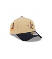 Gorro 9forty MLB Houston Astros City Sidepatch Light Beige