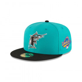 Gorra Florida Marlins MLB 59Fifty Wool Turquoise New Era