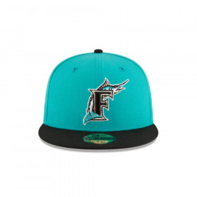 Gorra Florida Marlins MLB 59Fifty Wool Turquoise New Era