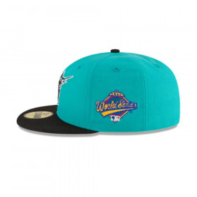 Gorra Florida Marlins MLB 59Fifty Wool Turquoise New Era