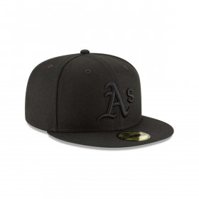 Gorra 59fifty MLB Oakland Athletics Black On Black Black