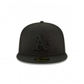 Gorra 59fifty MLB Oakland Athletics Black On Black Black