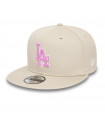 Gorra Los Angeles Dodgers MLB 9Fifty Team Outline Beige New Era