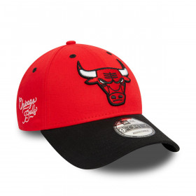 Gorra 9Forty Chicago Bulls NBA Side Patch Red