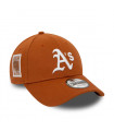 Gorra Oakland Athletics MLB 9Forty Essential Patch Med Brown