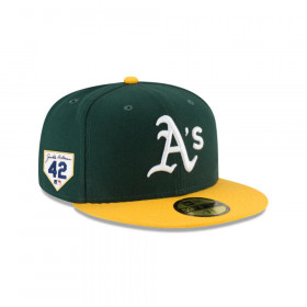 Gorra Oakland Athletics MLB 59Fifty Jackie Robinson Green