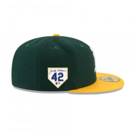 Gorra Oakland Athletics MLB 59Fifty Jackie Robinson Green