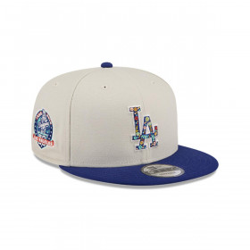 Gorro 9fifty MLB Los Angeles Dodgers Floral Fill Light Beige