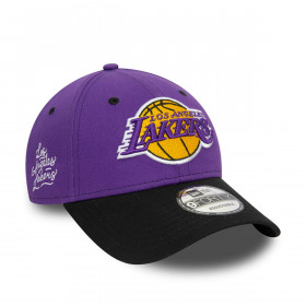 Gorra 9Forty Los Angeles Lakers NBA Side Patch Purple