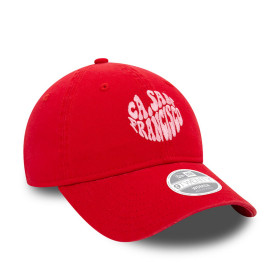 Gorra 9Twenty Lifestyle  Wavy City Rojo Women