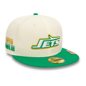 Gorra 59Fifty New York Jets NFL Pin Pack White