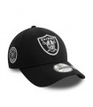 Gorra 9Forty Las Vegas Raiders NFL Side Patch Black