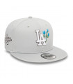 Gorra 9Fifty Los Angeles Dodgers MLB Flower Icon Grey