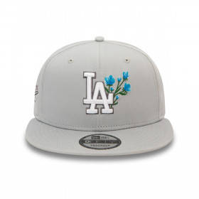 Gorra 9Fifty Los Angeles Dodgers MLB Flower Icon Grey