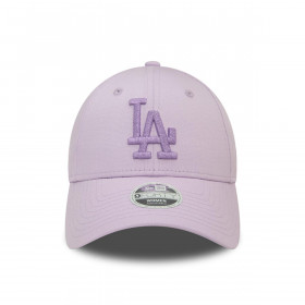 Gorra 9Forty Los Angeles Dodgers MLB Metallic Logo Violeta Women