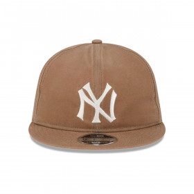 Gorra 9Fifty New York Yankees MLB Waxed Canvas Beige