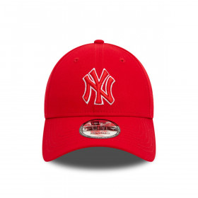 Gorra 9Forty New York Yankees MLB Outline Logo Red