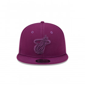 Gorra 9Fifty Miami Heat NBA Color Pack Dark Purple