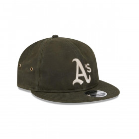 Gorra 9Fifty Oakland Athletics MLB Waxed Canvas Dark Green