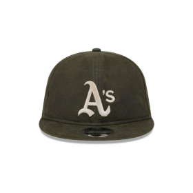 Gorra 9Fifty Oakland Athletics MLB Waxed Canvas Dark Green