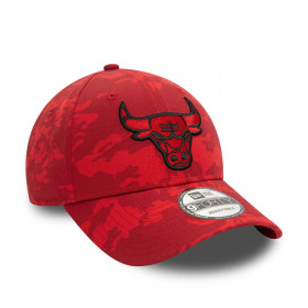 Gorra 9Forty Chicago Bulls NBA Camo Aop Red