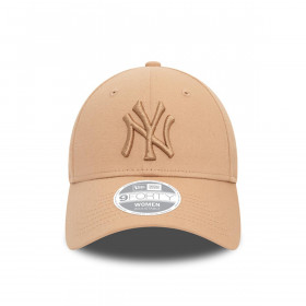 Gorra 9Forty New York Yankees MLB League Essential Beige Women