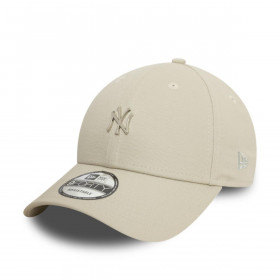 Gorra 9Forty New York Yankees MLB Metallic Badge Light Beige