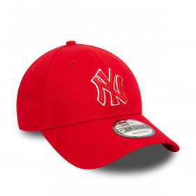 Gorra 9Forty New York Yankees MLB Outline Logo Red