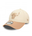 Gorra 9Forty Chicago Bulls NBA Color Block Light Beige