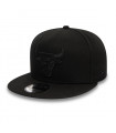 Gorra 9Fifty Chicago Bulls NBA Monochrome Black