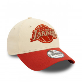 Gorra 9Forty Los Angeles Lakers NBA Color Block Light Beige