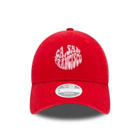 Gorra 9Twenty Lifestyle  Wavy City Rojo Women