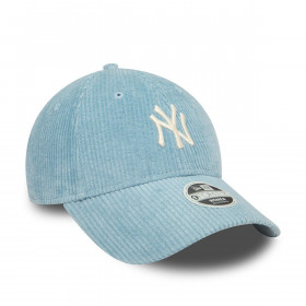 Gorra 9Forty New York Yankees MLB Cord Pastel Blue Women