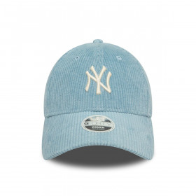 Gorra 9Forty New York Yankees MLB Cord Pastel Blue Women