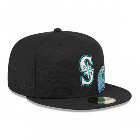 Gorra 59Fifty Seattle Mariners MLB New Era Global Black