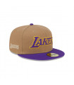 Gorra 59Fifty Los Angeles Lakers NBA Classic 8-Bit Wordmark Beige