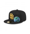 Gorra 59Fifty San Diego Padres MLB New Era Global Black