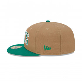 Gorra 59Fifty Boston Celtics NBA Classic 8-Bit Wordmark Beige