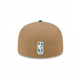 Gorra 59Fifty Boston Celtics NBA Classic 8-Bit Wordmark Beige