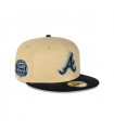 Gorra 59Fifty Atlanta Braves MLB Pack Illusion Gold