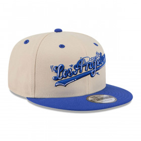 Gorra 9Fifty Los Angeles Dodgers MLB Team Art Med Beige