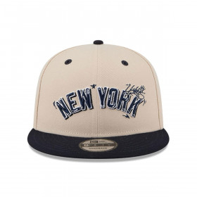 Gorra 9Fifty New York Yankees MLB Team Art Med Beige