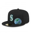 Gorra 59Fifty Seattle Mariners MLB New Era Global Black